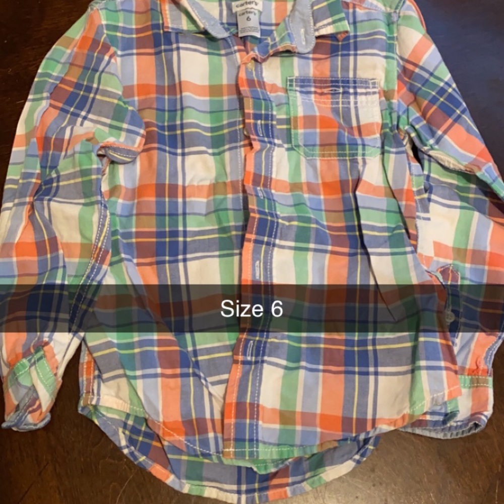 Carters dress shirt
